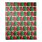 60" Kwanzaa Stroke Pattern Coral Fleece Blanket